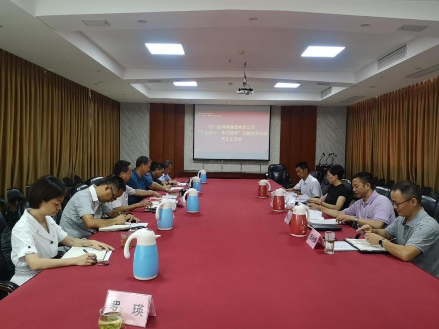 集團公司召開“不忘初心、牢記使命”主題教育活動民主生活會