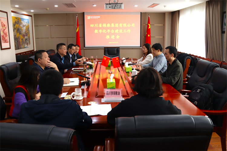 鄧華主持召開集團公司數(shù)字化平臺建設工作推進會